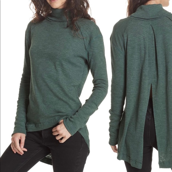 Free People Split Back Top - Picture 4 of 4